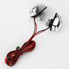 1 Pair Auto Windshield Windscreen LED Light Spray Jet Nozzle Wiper Washer Lamp