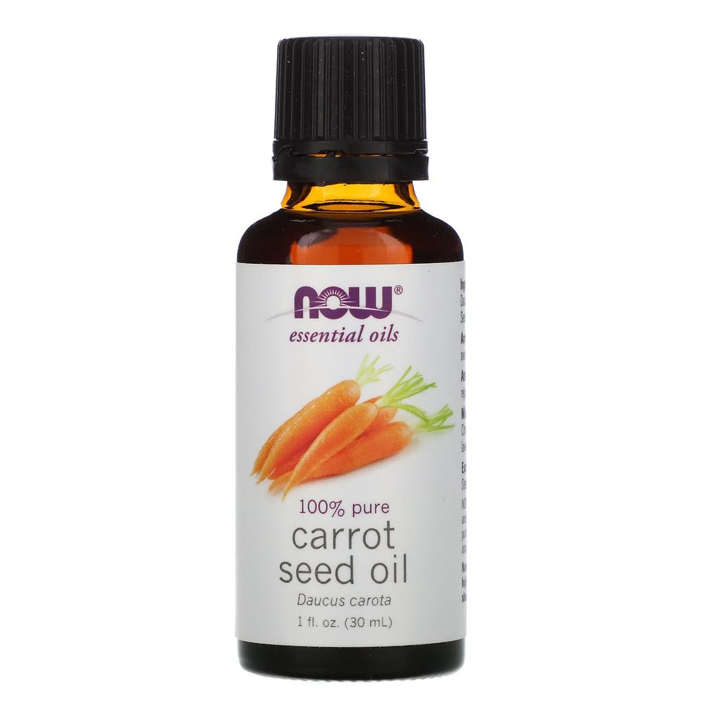 Now Foods Essential Oils, Carrot Seed Oil, 1 Fl. Oz. (30ml)