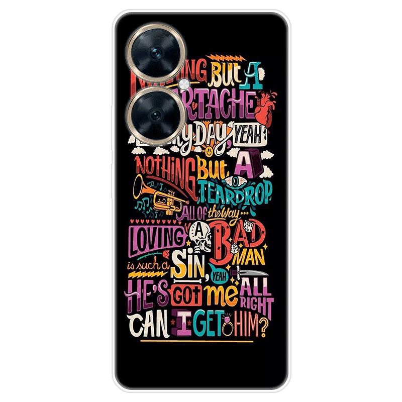 Для Huawei nova 11i nova11i чехол Мягкая силиконовая задняя крышка Чехол для телефона с рисунком из мультфильма Разнообразие