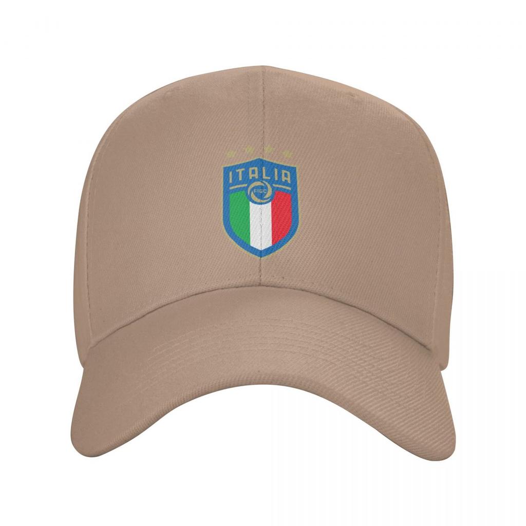Personalized Italia Figc Baseball Cap for Unisex Women Breathable Italian Football Gift Dad Hat Outdoor