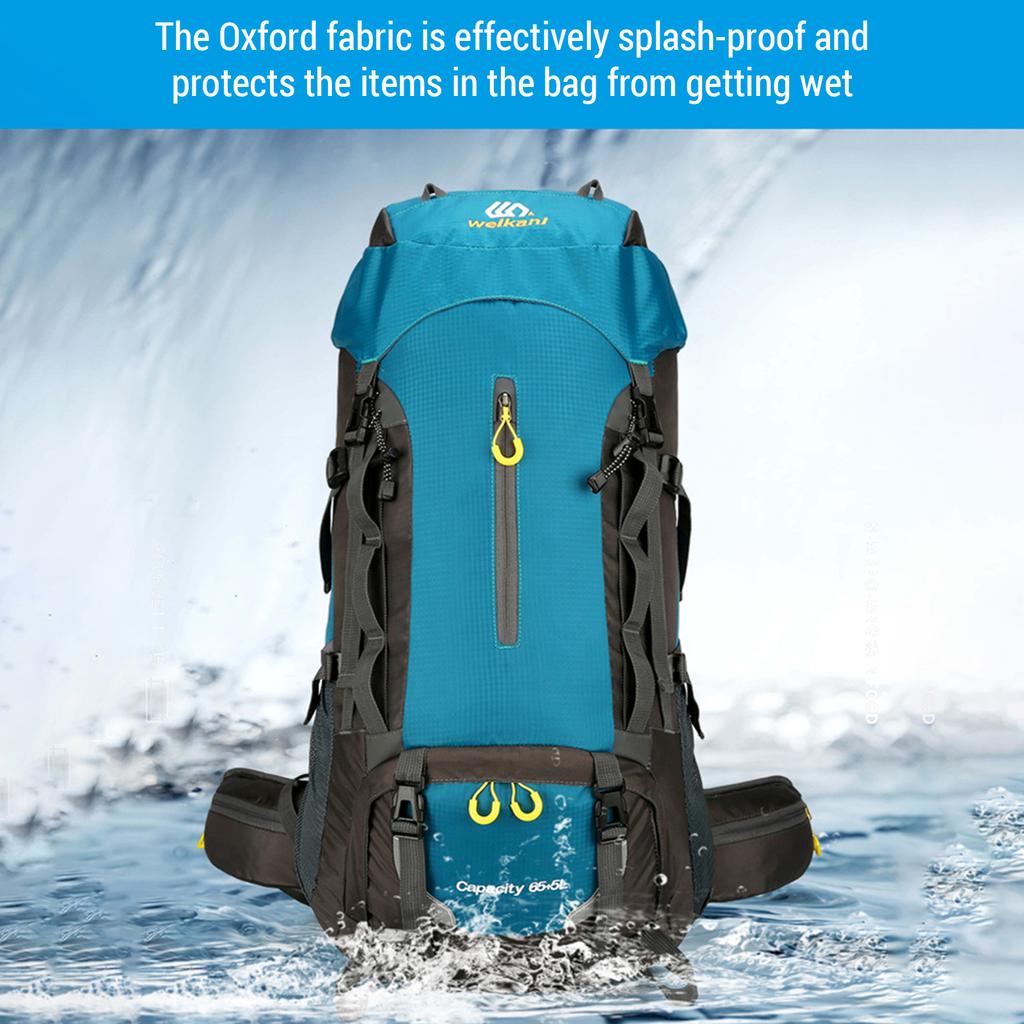 70л Большой вместительный рюкзак для альпинизма Многофункциональный рюкзак для спорта на открытом воздухе Кемпинг Путешествия