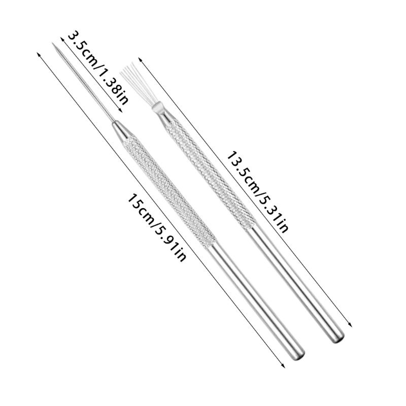 Clay Ceramic Needle Tool With Ergonomic Grip Pottery Craft Tool For Ceramic Detailing And Artistic Carving Projects