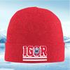 Hockey goalie face mask number logo Unisex Women Unisex Knitted Hat Beanie Pullover Cap Winter Thermal Warm Christmas Outdoor
