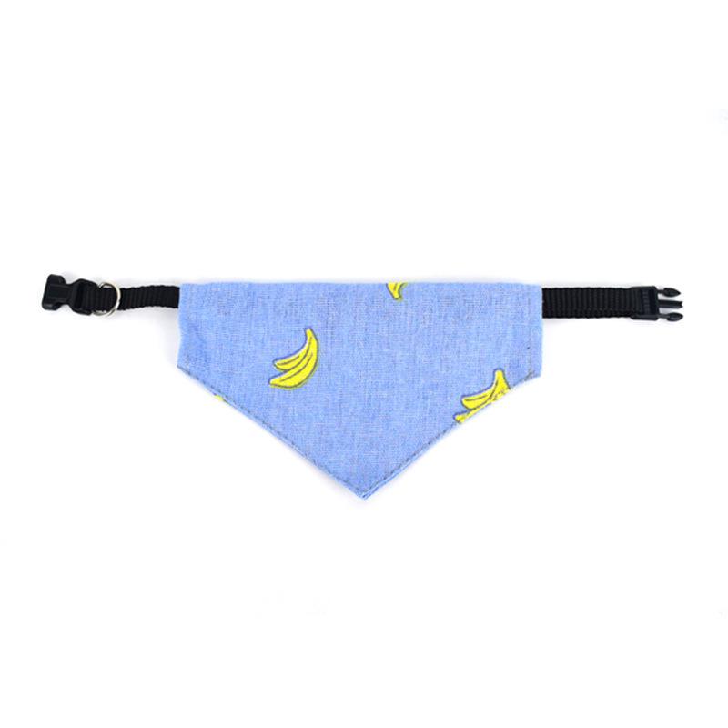 Ретро Принт Выдвижной Треугольный Бандаж для Питомца и Слюнявчики-Воротники.