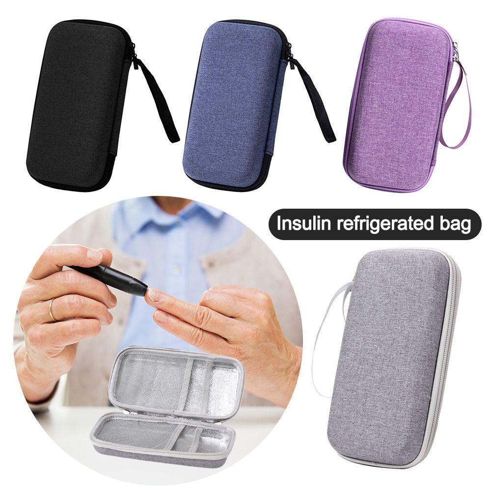 Водонепроницаемая сумка-холодильник для инсулина EVA Glaciated Cold Storage Bag Travel Cooler для диабетиков