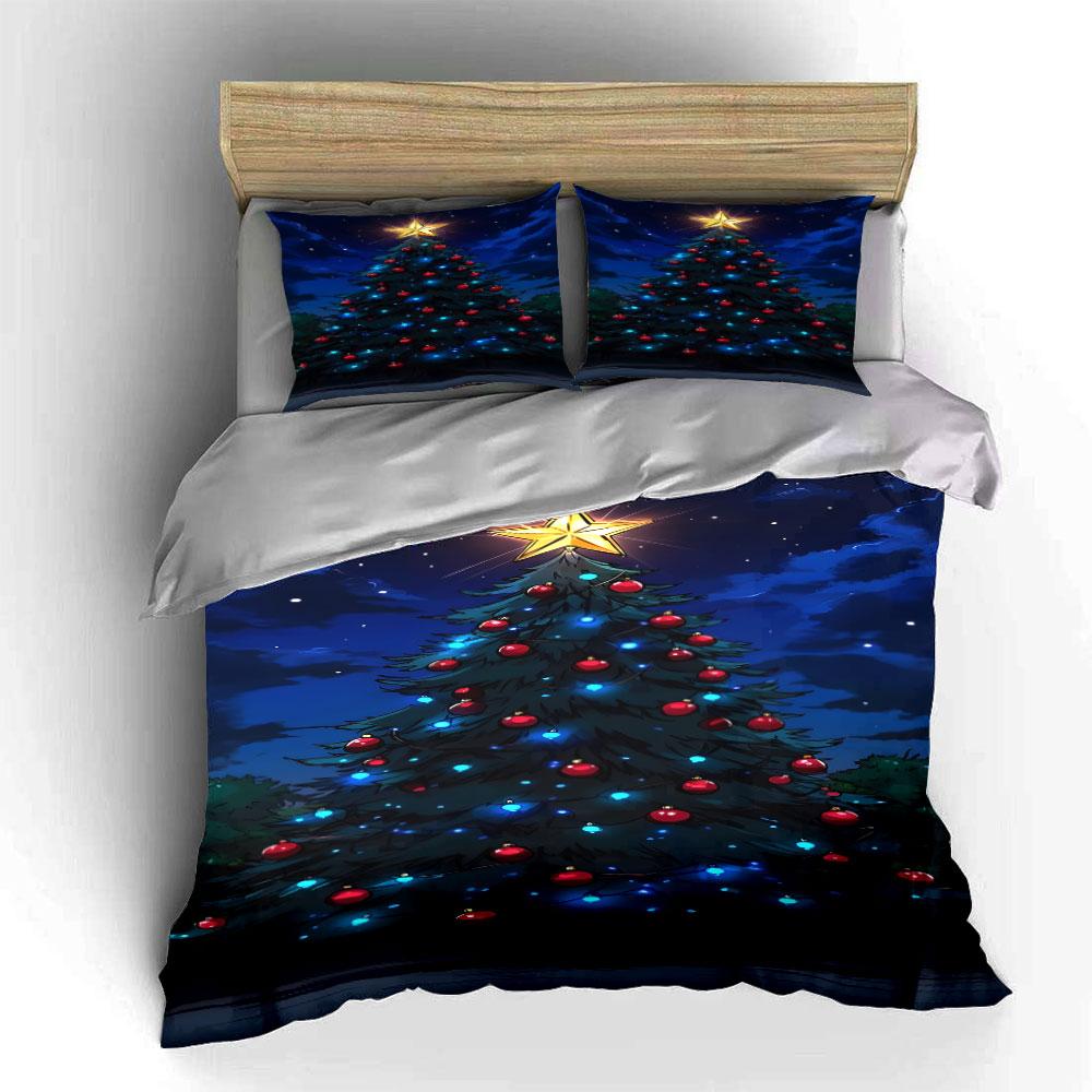 Golden starry night. Bedding sets Duvet cover sets Duvet covers Pillowcases(1*Duvet Cover 2*Pillowcases without duvet insert)
