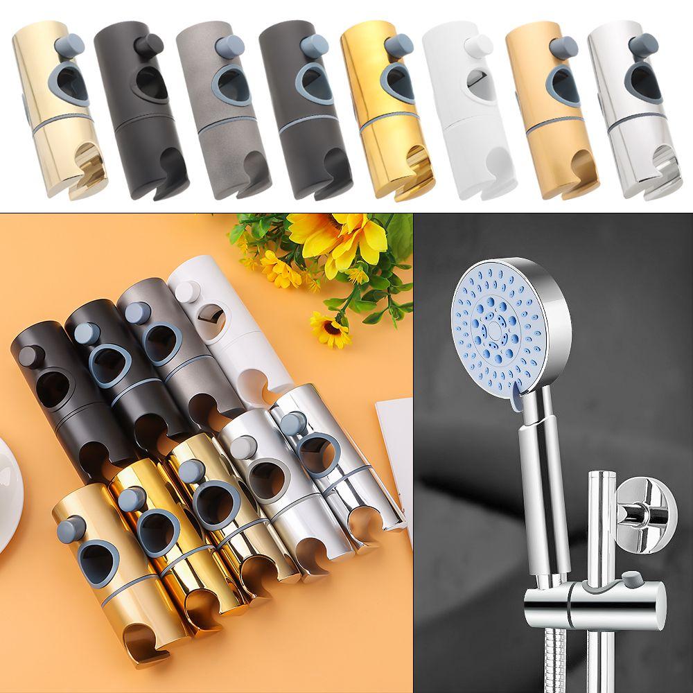 Products Adjustable Bracket ABS Shower Rail Head Slider Holder Shower Head Slider Shower Holder