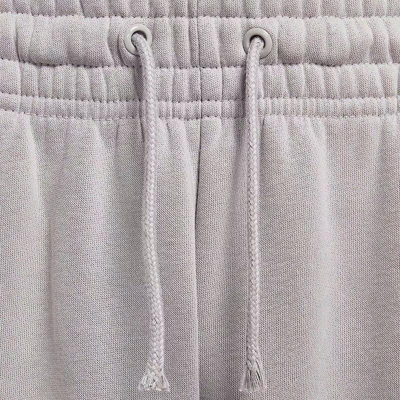 Nike Спортивные штаны Phoenix Fleece с высокой талией, свободного кроя, дымчато-серые, для женщин FZ5997-010