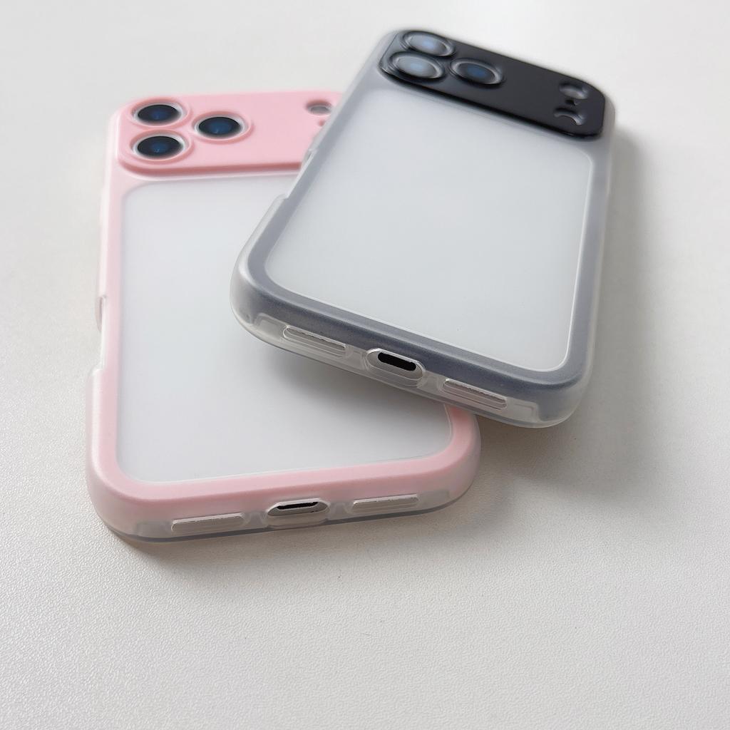 Dual-color two-in-one for skin sensation Case For iPhone 17 Air 16 Pro Max Plus 15 14 13 Matte Soft Bumper Shockproof Cover