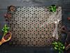 Glass stove top protector 70x52 Vintage