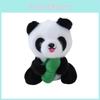 Panda Plush Keychain With Pp Cotton Filling For Gift And Collecting