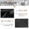 cozycube Apron, Lower Body Apron, Simple, Cafe Apron, Solid Color, with Pockets, for Men and Women, Kitchen, Coffee Shop, (Black)