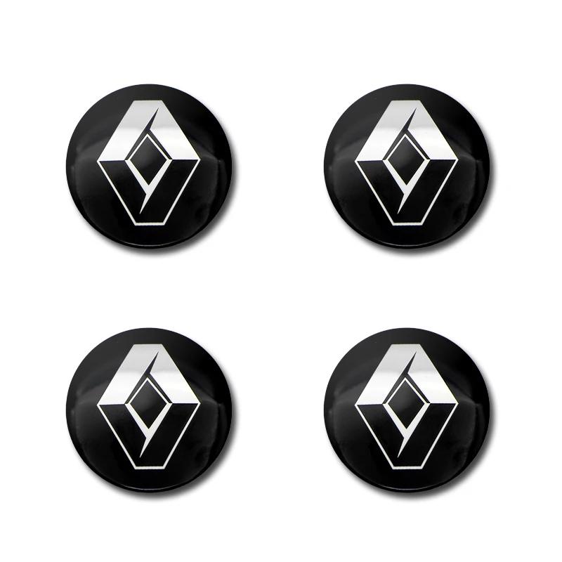 2026 Горячие Колпаки на ступицу для Renault 4 шт. 56 мм Центральный колпак колеса автомобиля Накладка на диск Наклейки с эмблемой Для Renault Megane 2 3 Twingo Clio Ta