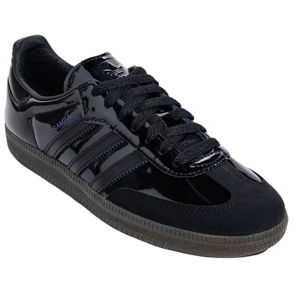 Adidas Originals Samba Og Comfortable Versatile Sneakers Unisex Sneakers Black JQ0959