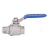 1 2in Male Female Thread NPT Ball Valve Stainless Steel 24mm Outer Diameter Water Shut Off Ball Valve 1000WOG