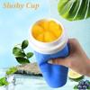 Smoothies Cup Ice Cream Maker Quick-Frozen Silicone Squeeze Cup DIY Milkshake Bottle Slushy Maker Bottle Cup Summer Cooling Cup ZPG