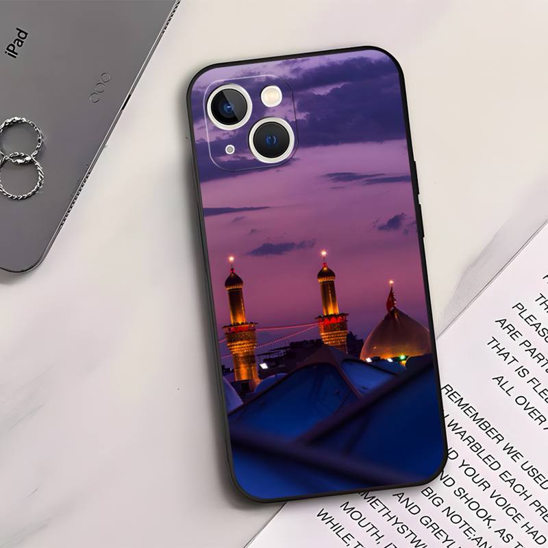 Святой Чехол для Телефона Имам Али Исламский Шиитский Мекка Для IPhone 13Pro Max 12 11 14 Mini Xs X Xr 7 8 6 Plus Se 2020 Ударопрочная Задняя Крышка