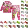 Children's Fashion Suit Skirt Round Neck Long Sleeve Top Pants