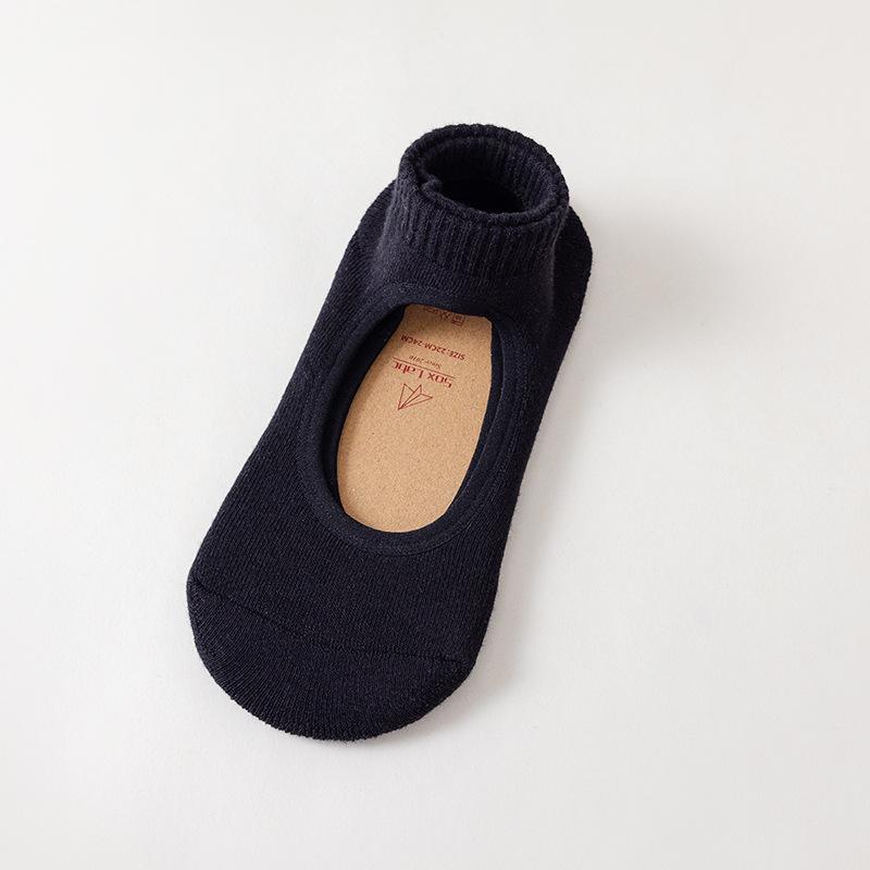 Женские весенне-летние носки для йоги, пилатеса, тренажерного зала, для занятий в помещении на полу, нескользящие, дышащие