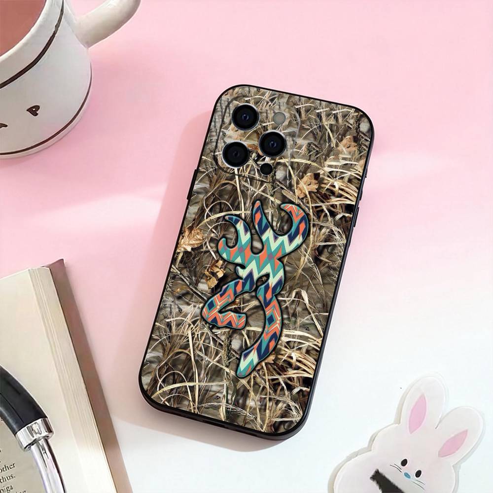 B-browning Phone Case For iPhone 17,16,15,14,13,12,11 Plus,Pro,Max,XS Silicone Soft Cover