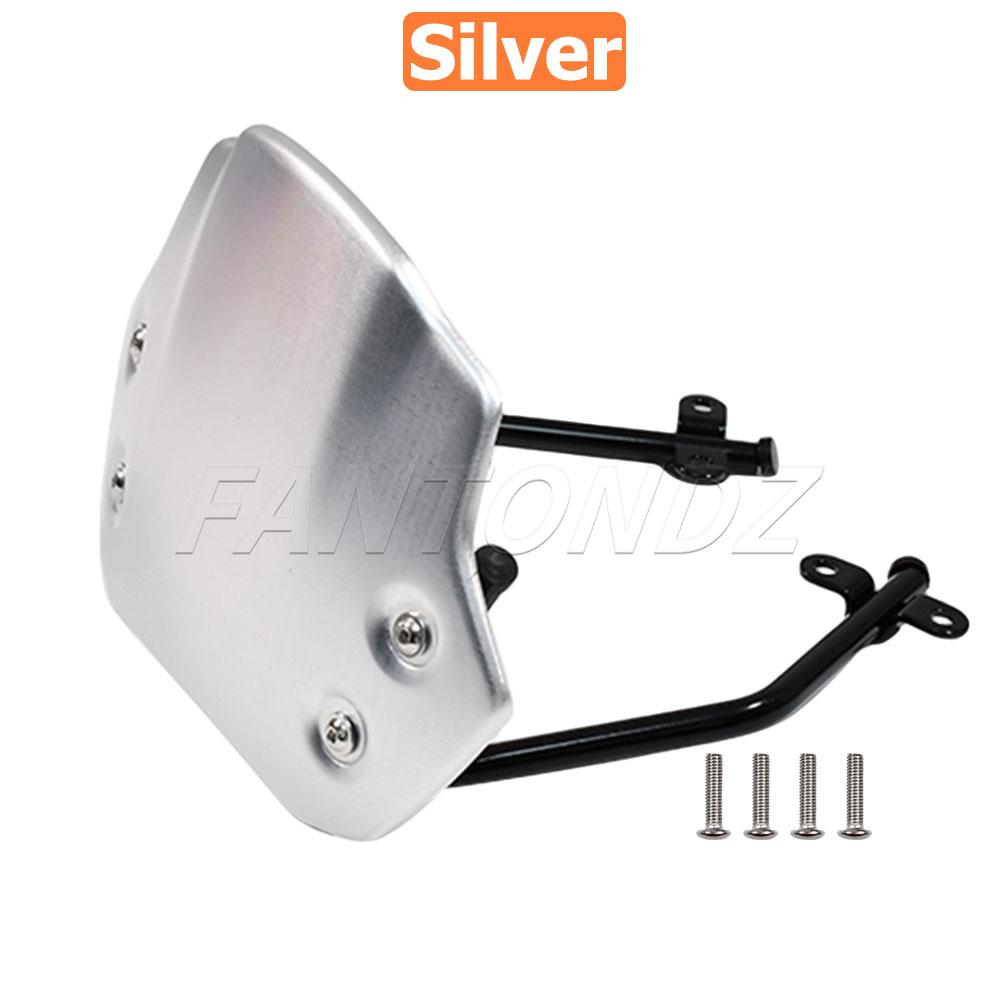 Motorcycle Windshield For BMW R NINET NINET RNINE T 9 T Racer Pure Urban Scrambler 2014- Aluminum Wind Deflector Windscreen