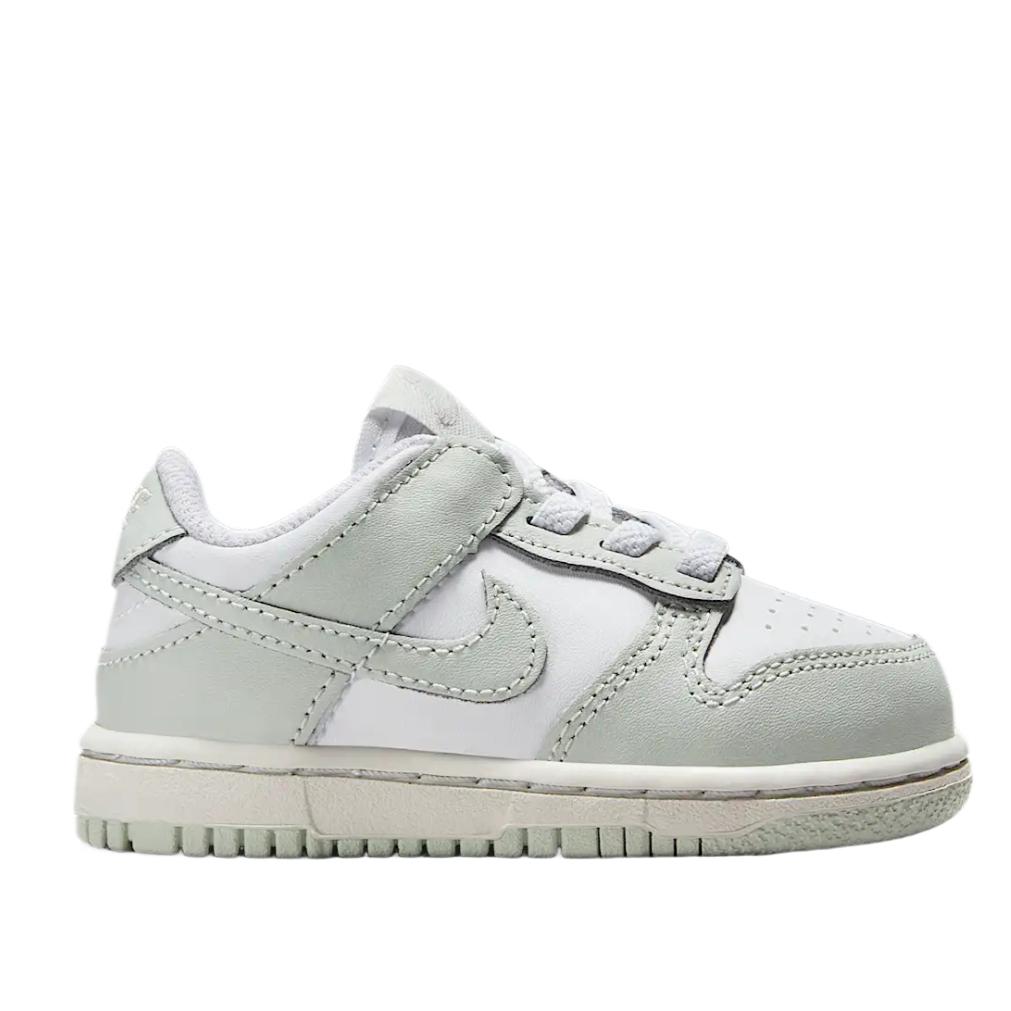 Nike Dunk Кожа Низкие Модные Простые Красивые Трендовые Высокие Детские Кроссовки Детские Кроссовки Белые FB9107-124