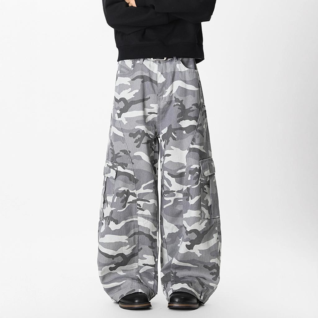 Джинсы JYL мужские прямые, окрашенные грязью, американский винтаж, весенние, подростковые, свободные, повседневные, деним