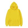Winter Fleece Hooded Sweatshirt Men Solid Color Loose Casual Sport Outerwear