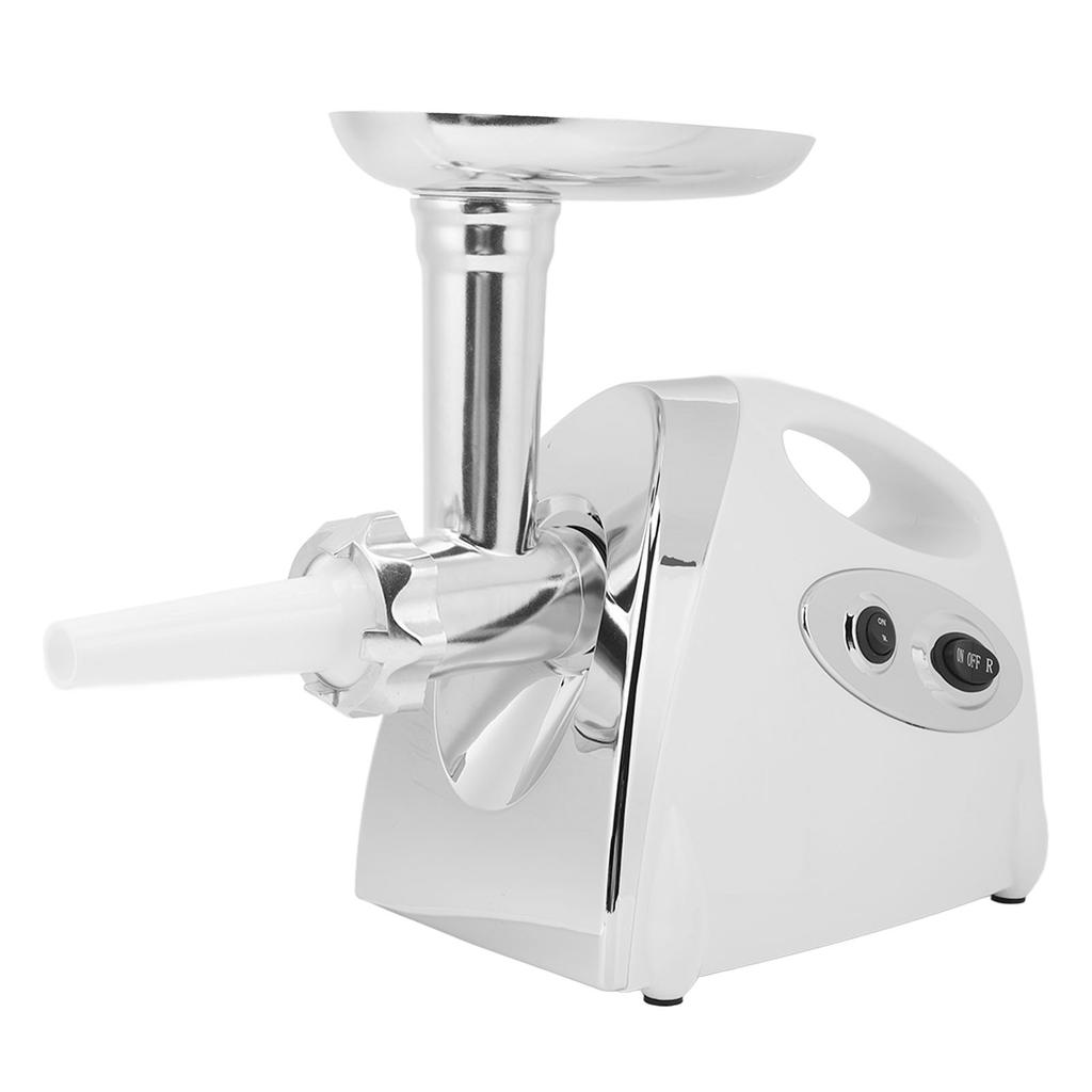 Домашняя электрическая многофункциональная автоматическая мясорубка Высокомощная белая мясорубка