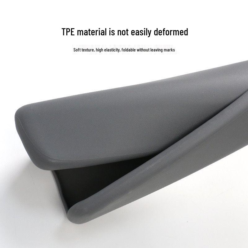 Tesla Model 3/Y Armrest Box Cover: Center Console TPE Protective Interior Cover