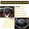 Carbon Fiber Style Steering Wheel Frame Cover Trim FOR HONDA ACCORD 2018- US