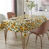 Маслостойкая скатерть из ПВХ, декоративная скатерть, легко моется, водонепроницаемая скатерть, украшения для стола