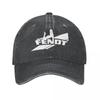 Fendt Baseball Caps Vintage Distressed Denim Snapback Hat Unisex Outdoor Summer Caps Hat