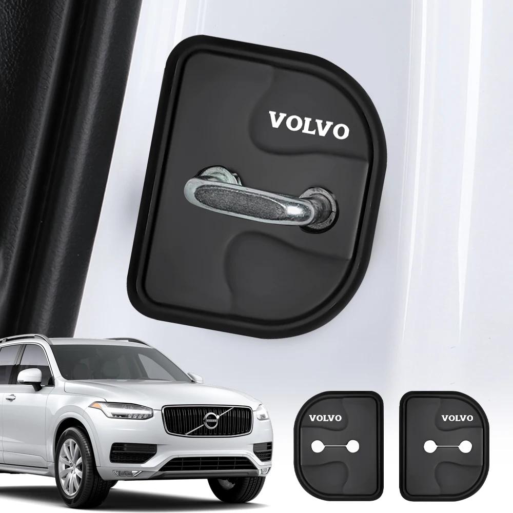Car Door Lock Catch Cover Waterproof Protect Cap for Volvo XC60 XC90 V40 V60 S60 V50 V90 S80 C40 XC40 V70 XC70 C30 C70 EX30