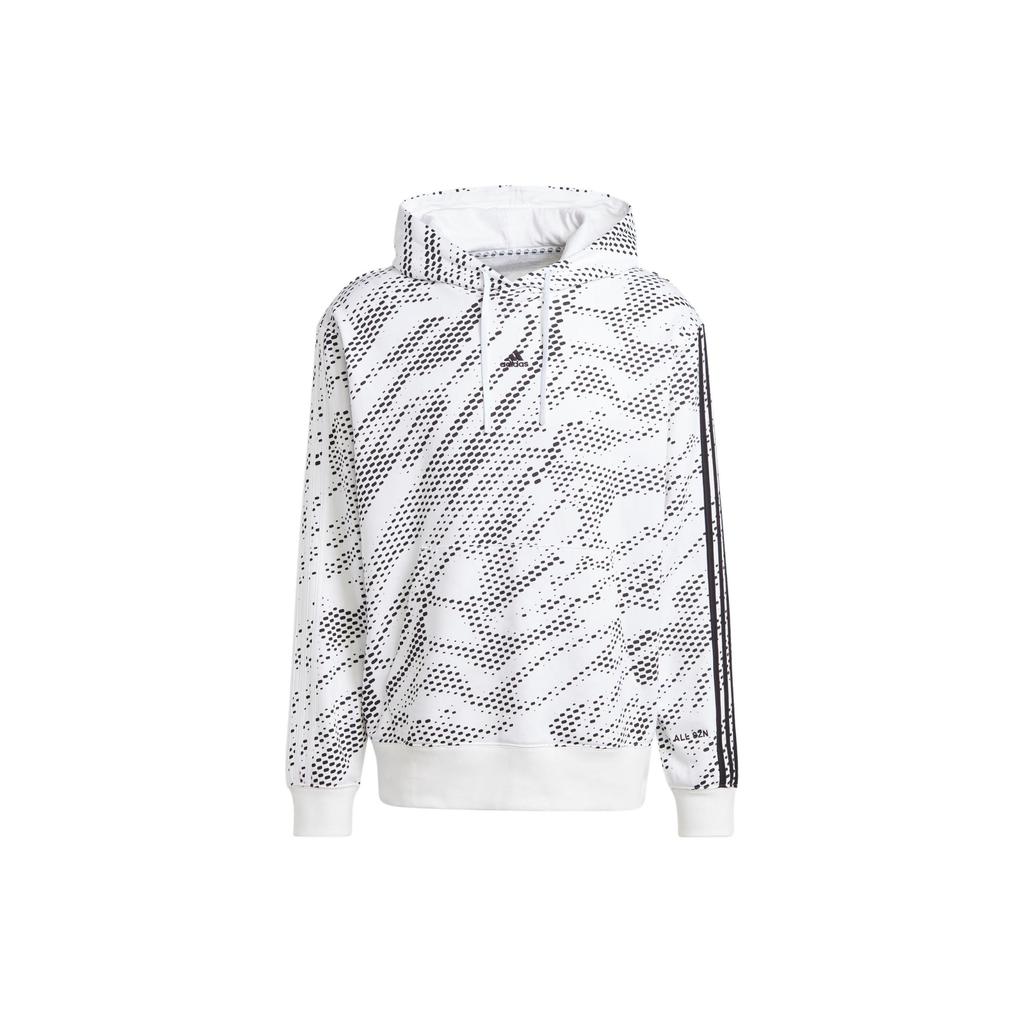 adidas Худи Szn Snack Attack из французского терри Повседневный уличный стиль Повседневная одежда Унисекс Белый IV7018