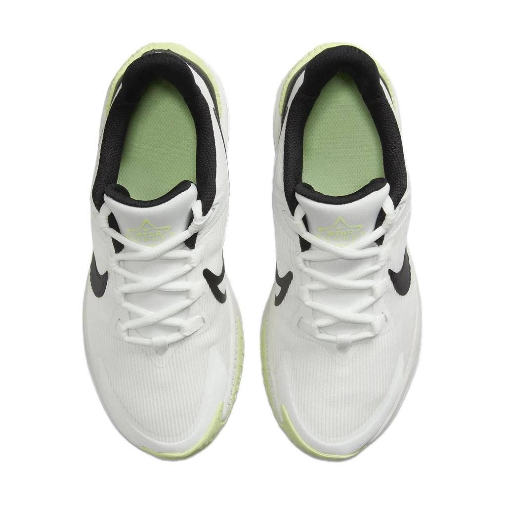 Nike Кроссовки детские Star Runner 4 GS Summit White Black Barely-Volt DX7615-102