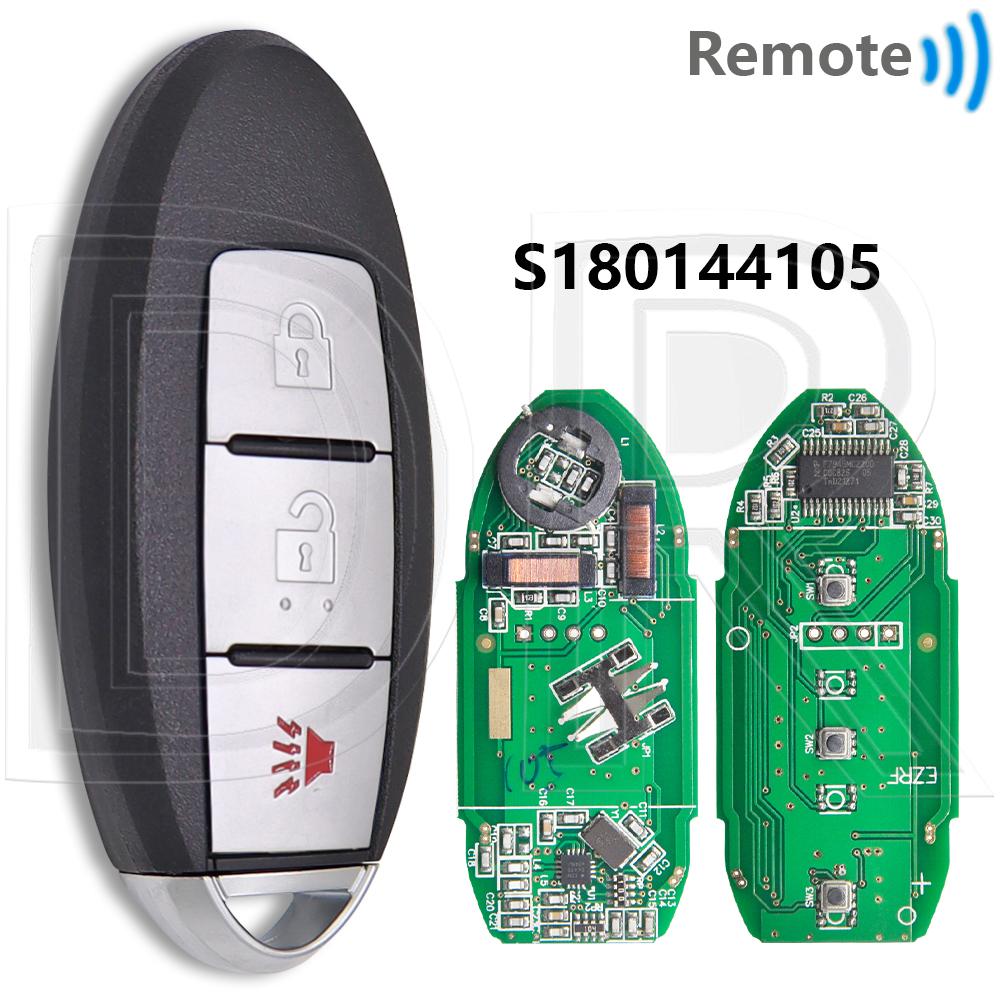 Great 4A Chip 433MHz S180144102/104/105/106 Proximity Car Remote Control Key For Nissan Rogue Qashqai X-Trail 2014 2015 2016