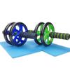 16inch AB Roller Wheel Home Gym Fitness Body Building Equipment High Elasticity Abdominal Wheel Pull Rope Resistance Bands