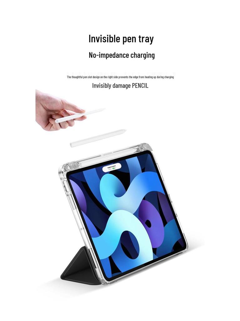 Прозрачный чехол для Xiaomi Pad 6 11 дюймов со слотом для стилуса, совместимый с 6SPro 12.4 и Mi 5Pro