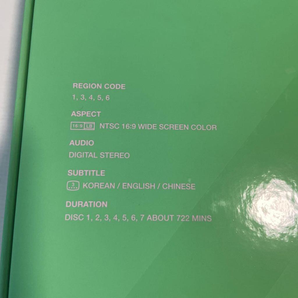 [USED] BTS Memories 2020 DVD Korean Edition Weverse Bonus Trading Card