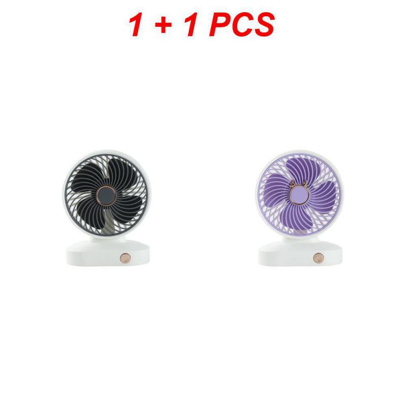 1/2 шт. для домашнего офиса кемпинга на открытом воздухе портативный настольный вентилятор перезаряжаемые мощные охлаждающие вентиляторы маленький USB зарядка студент