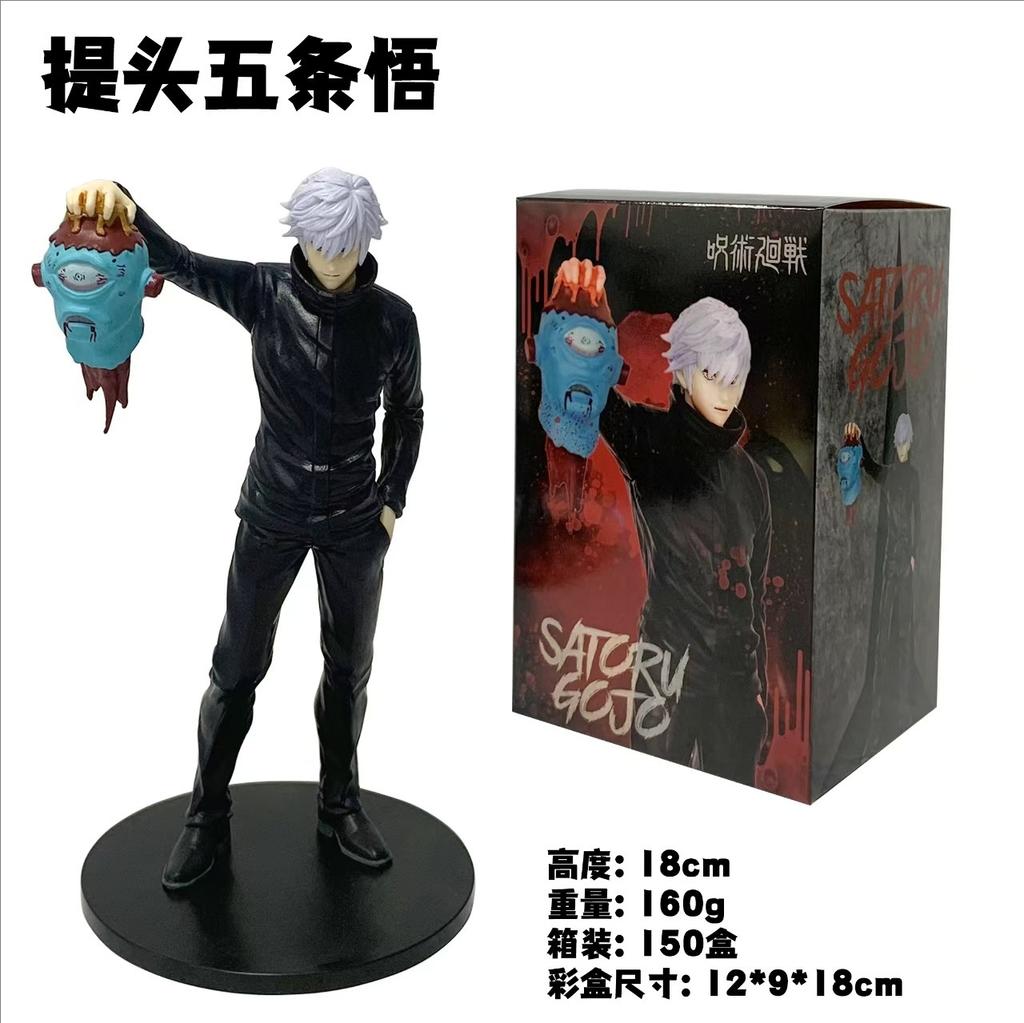 17,5-19 см Аниме Фигурка Jujutsu Kaisen AWAKENING Сатору Годжо ПВХ Коллекционная Модель Игрушки Дети День Рождения Рождественские Подарки