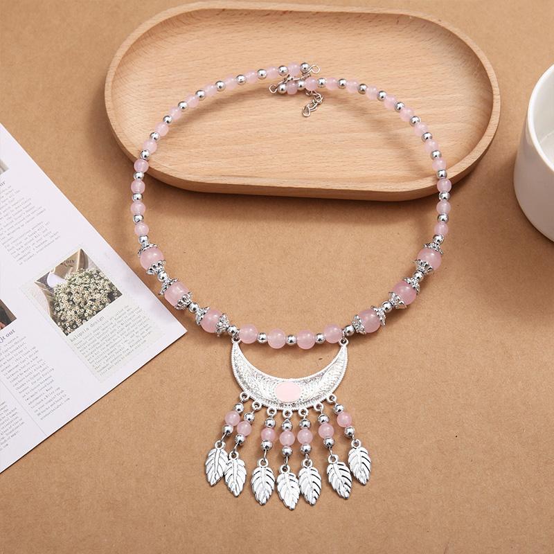 1 шт. Длинная цепочка Этнический стиль Украшения для волос Головные уборы Лоб Танцы Для женщин Лист Кисточка Ожерелье Богемия Головной убор