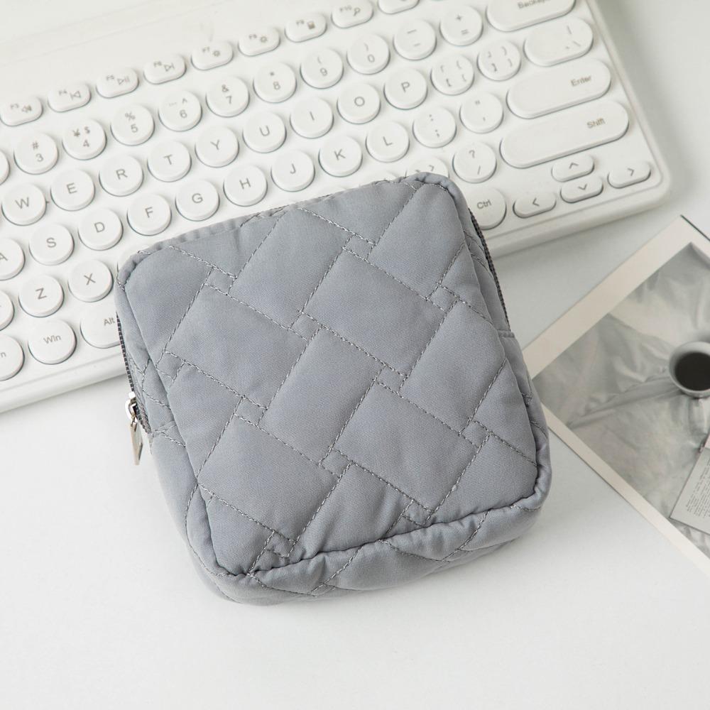 Дорожный органайзер, косметичка, однотонная гигиеническая прокладка, сумка для тампонов, наушники, сумка для монет, помада