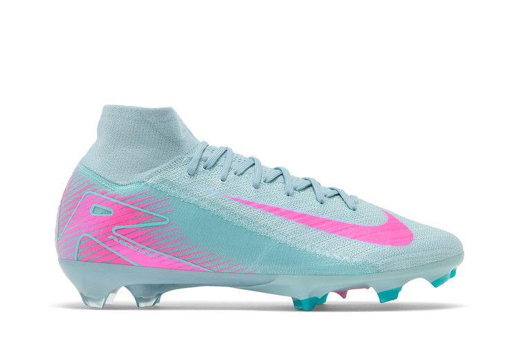 Мужские кроссовки Nike Zoom Mercurial Superfly 10 Elite FG Prism Pack Ocean Cube/Pink Blast