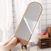 Yousheng Mini Floor Mirror 1:12 Scale Miniature Full Length Mirror Dollhouse Accessories Tiny Standing Dressing Mirror for Dollhouse DIY Craft Bedroom
