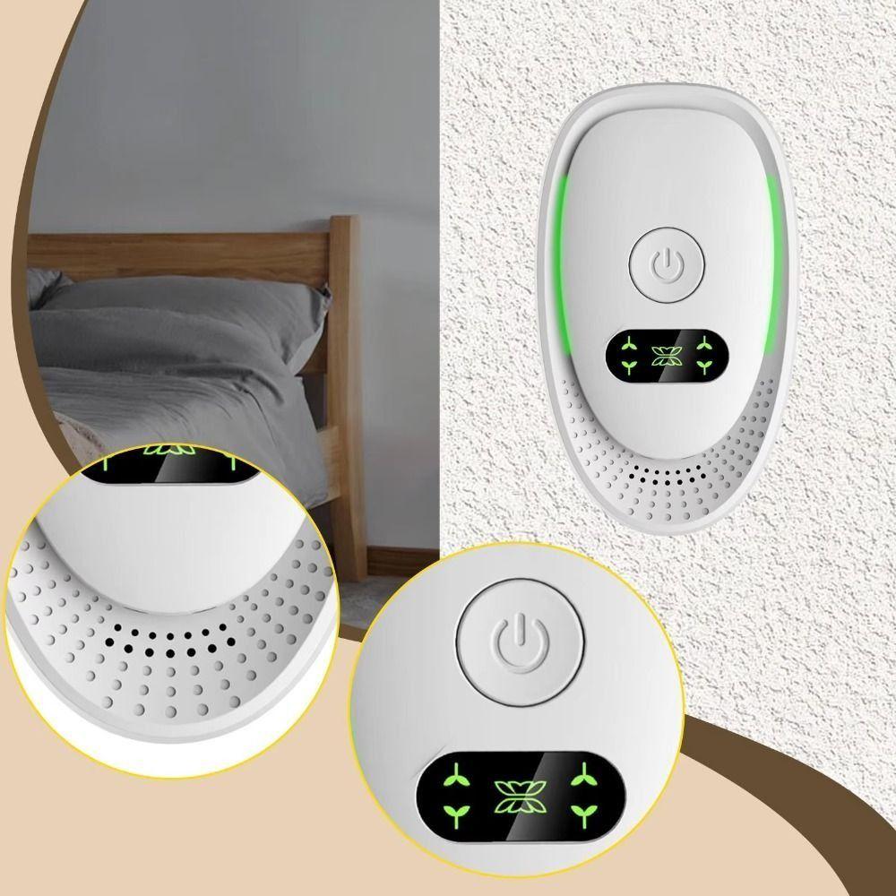 Portable Air Cleaner US UK EU Plug Plug-In Air Purifier Air Cleaning Air Purifier Bathroom