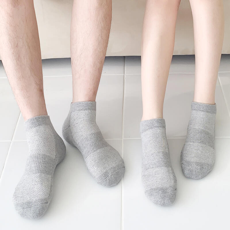 [Набор из 5 пар] Мужские и женские носки-кроссовки с двойной cushioning сеткой