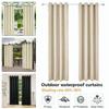 Solid Color Curtains Blackout Cloth Insulation Curtains Nordic Style Home Balcony Curtains