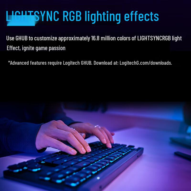 Logitech G515 LIGHTSPEED TKL Low-Profile Wireless Gaming Keyboard